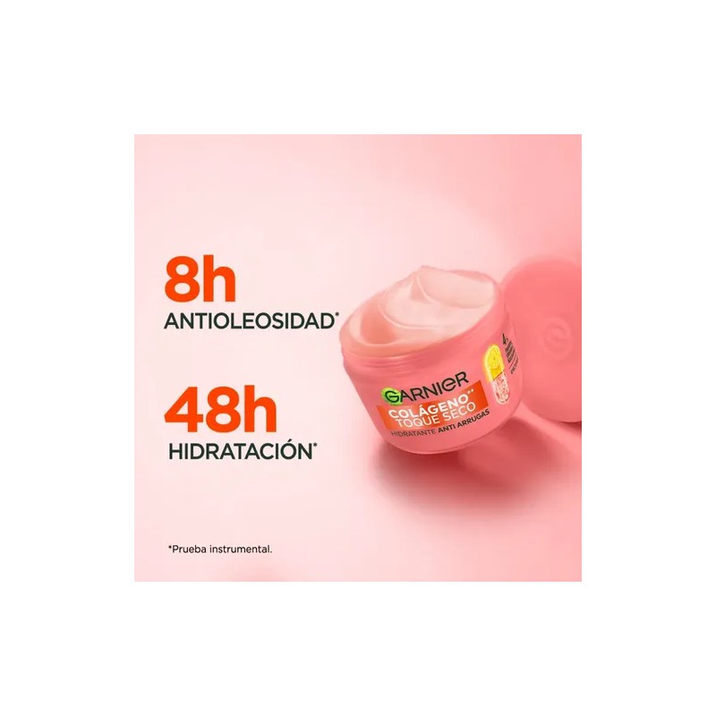 Gel Hidratante Toque Seco Antiarrugas Colágeno 85g Garnier