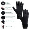 Copper Compression Arthritis Gloves with Strap, Best Copper Infused Glove