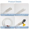HOXHA 13.2 Ft Air Conditioner Drain Hose Kit Plastic Tubing