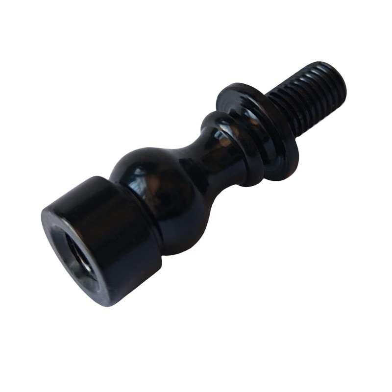 1 Inch Lamp Shade Risers Black 2-Pack, 1/4-27 Threaded Lamp