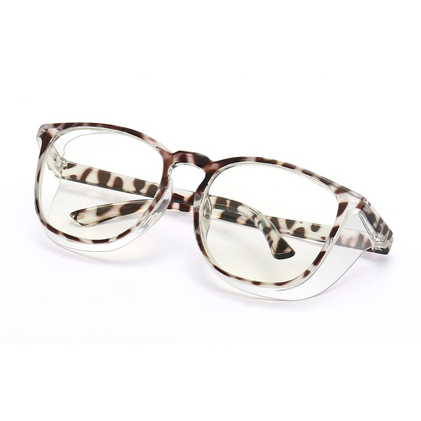 ALWAYSUV Gafas de miopía de marco completo para miopía de miopía para mujer, 3.5