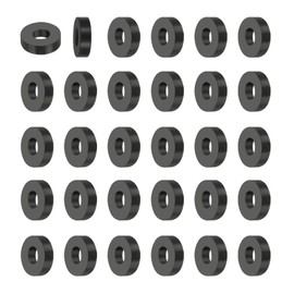 PATIKIL Multi Purpose Rubber Spacer, 30Pcs 5mm ID x 13mm OD x 3mm T Neoprene Round Anti-Vibration Isolation Pads Isolator Rubber Bushings Spacer Washer for HVAC Bolts Car Accessories