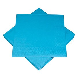 Heku - Turquoise napkins, pack of 20