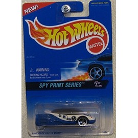 Hot Wheels Spy Print Series Alien 1/64 2/4 Collector # 554 .HN#GG_634T6344 G134548TY57215