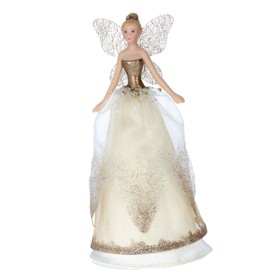 Gisela cream gold fairy tree topper SMALL