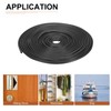 DTGN 5mm x 5meters(DxL) Nitrile Rubber Round Seal Strip -