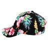 NY Cap Women's Hip Hop Fashion Baseball Round Visor Black