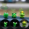 MaPctSy Car Dash Board Dedoc Cute Frogs Dashboard Decorations Interior