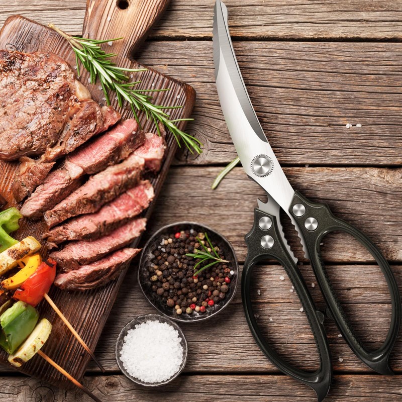 Heavy Duty Poultry Shears,Kitchen Shears,Food Scissors All Purpose for Meat