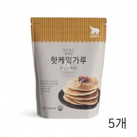 Gompyo Pancake & Waffle Mix Powder 1Kg x 5 for Home Baking Baking Ingredients 2ea