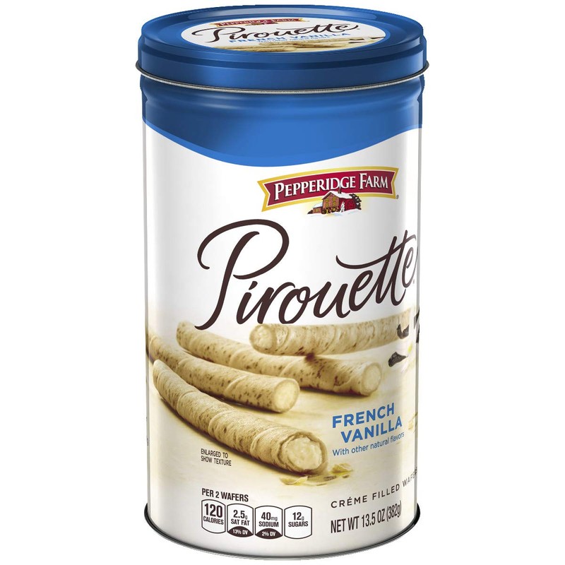 Pepperidge Farm Crème Filled Pirouette French Vanilla Rolled Wafers 13.5-ounce