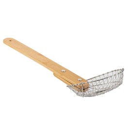 Tablecraft 11160 Wok Strainer, 15-inch Length, Bamboo (Coated)