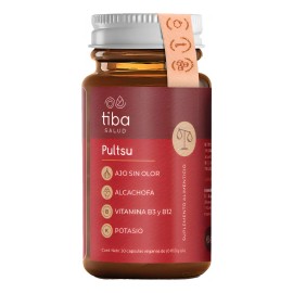 Pultsu - Tiba: Salud Cardiovascular - Suplemento En Cápsulas Sabor Sin sabor