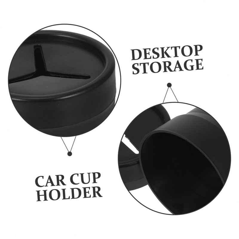 FUNOMOCYA Pcs Car Trash Can Cup Holder Compact Mini Trash