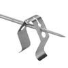 Grill Probe Clip Holder - Barbecue Temp Clip Stainless Steel