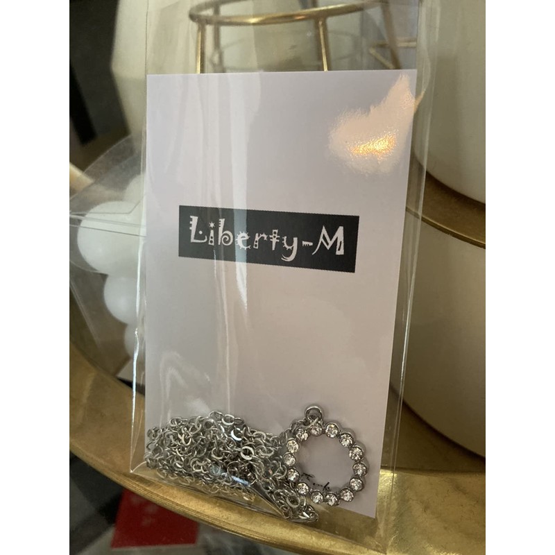 LIBERTY-M BTS Style JIN Jin Necklace Spike Chain with CZ