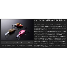JACKALL Timon C&R Panicra Dash DR-HF Kawagera Brown