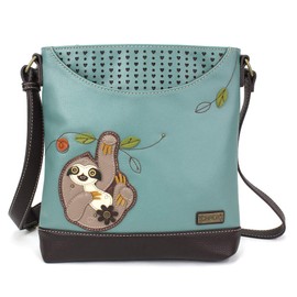 Chala Bolso de mano Sweet Messenger tamaño mediano, verde azulado, Talla única