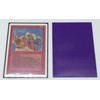 docsmagic.de 200 Premium Bi-Colour Card Sleeves Mat Purple/Black Standard Size