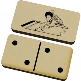 Azeeda 'The Billiard King' Domino Set & Box (DM00041785)
