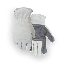 Golden Stag Leather Fencing Glove - 217 X-Large Suede Leather Work Gloves for Men, Working Gloves Gardening Gloves for Men Ranching, Construction