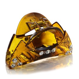 Hair Claw Jaw Pin Butterfly Clip Clear Rhinestones Hair Styling Accessories for Women Teens