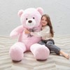 MaoGoLan Giant Pink Teddy Bear 55 inch Life Size Big