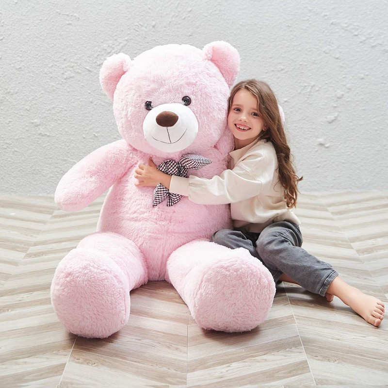 MaoGoLan Giant Pink Teddy Bear 55 inch Life Size Big
