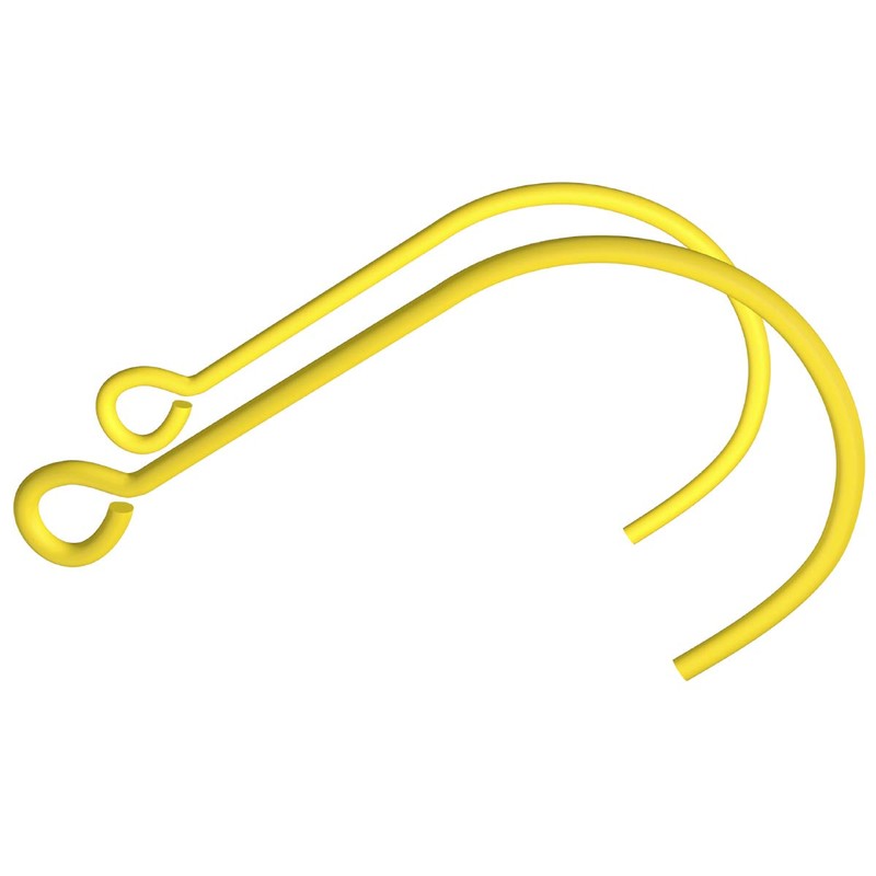 ISOP Window Hooks for Fire Escape Ladders, 2 Hooks |Iron