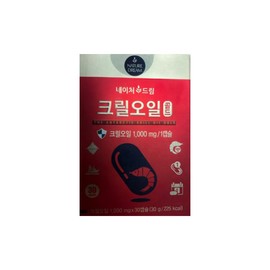 Nature Dream Krill Oil Gold 30 tablets, 1 box, 1 month / 네이처드림 크릴오일 골드 30정 1박스 1개월