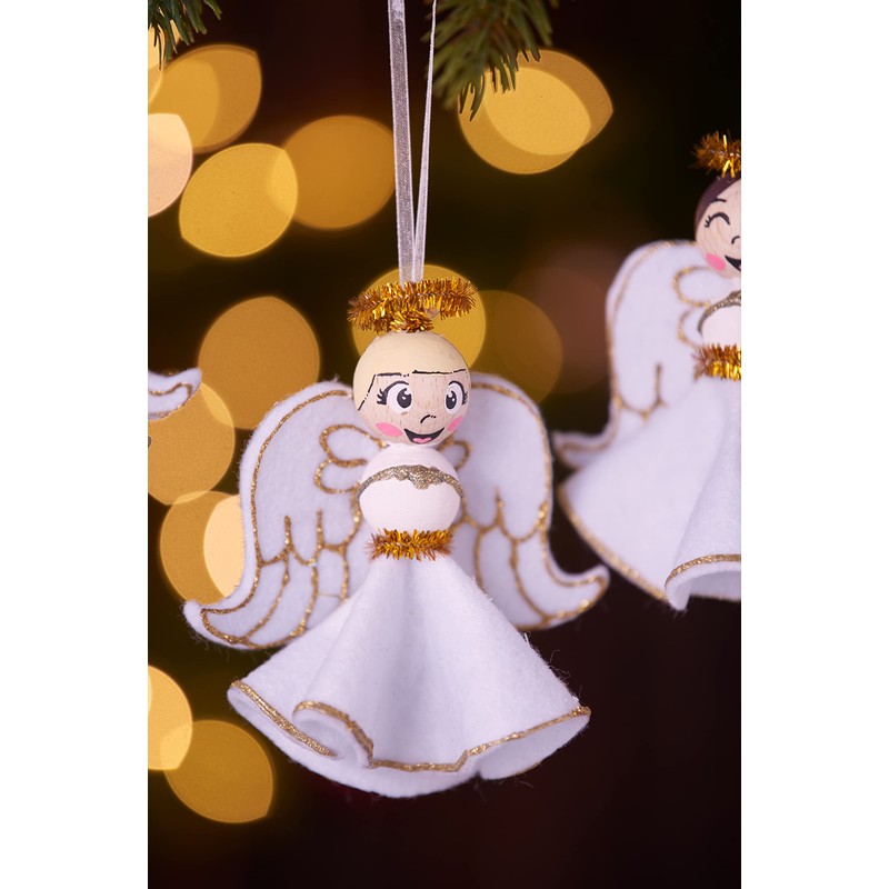 Metallic Chenille Wire, Gold, Pack of 10, 50 cm