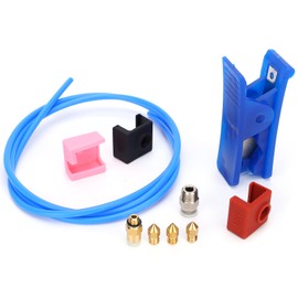 3D Printer PTFE Tube MK9 Pneumatic Connectors Nozzle Kit for Ender3/3Pro/5/5Pro/5Plus