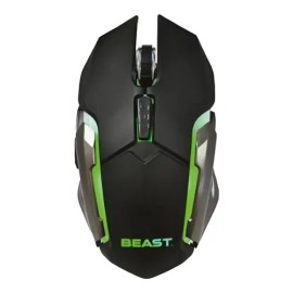 Mouse De Juego Beast De Alta Precisión R-01 Color Negro