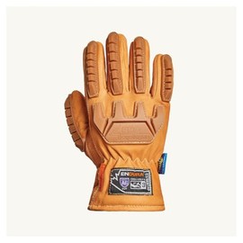 Endura 4Pro 378KMT4PXXL Winter Driver Gloves, 2XL, Goatskin Leather, ANSI Cut-Resistance Level: A6