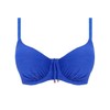 Fantasie Beach Waves Gathered Full Cup Bikini Top Ultramarine Blue