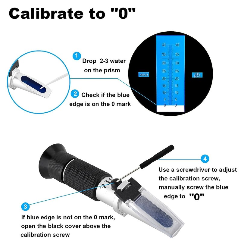 Toolly DEF Refractometer for Measuring Diesel Exhaust Fluid Concentration of