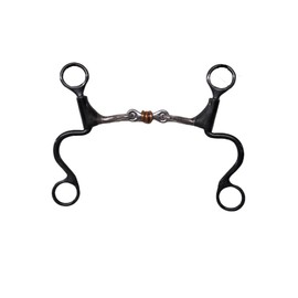 Dutton Bits 3 Piece Dog Bone with Copper Rings and Short Calvary Shanks