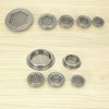 Flat Circular Air Vent Includes Stainless Steel Mesh Hole for