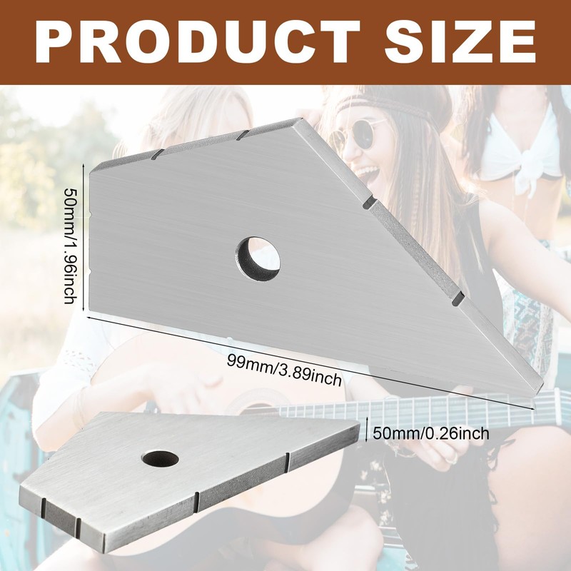 Boao Fret Kisser Guitar Fret Spot Leveling Tool Stainless Steel