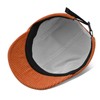 Croogo - Gorro de pana, unisex, 5 paneles, gorra de