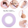 JASSINS 6 Rolls Eyelash Tape, Adhesive Fabric Eyelash Tapes, Adhesive