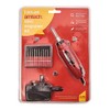 Amtech V2550 Mini Engraving Kit, Wood Engraver Tool, 10pc Diamond