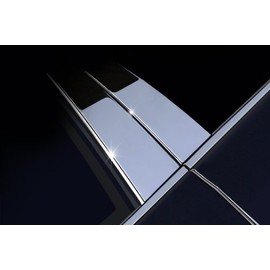 Fits Honda Accord 4DR 2008-2012 Stainless Steel Chrome Pillar Posts Trim 6PCS