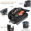KLERICER Bike Rear Rack Bag,10-25L Bicycle Trunk Bag with Rain