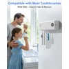 Hulmay UV Toothbrush Holder, Electric Toothbrush Holder Wall Mounted for