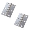 Merriway BH03802 (2 Pcs) 75mm (3 inch) Bright Zinc Plated