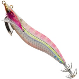 Savage Gear Squid Beat Egi Slow Sink Squid Bait, 10 g, Pink