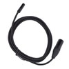 3.5mm Female to 3 Pin XLR Male Cable 24K Gold