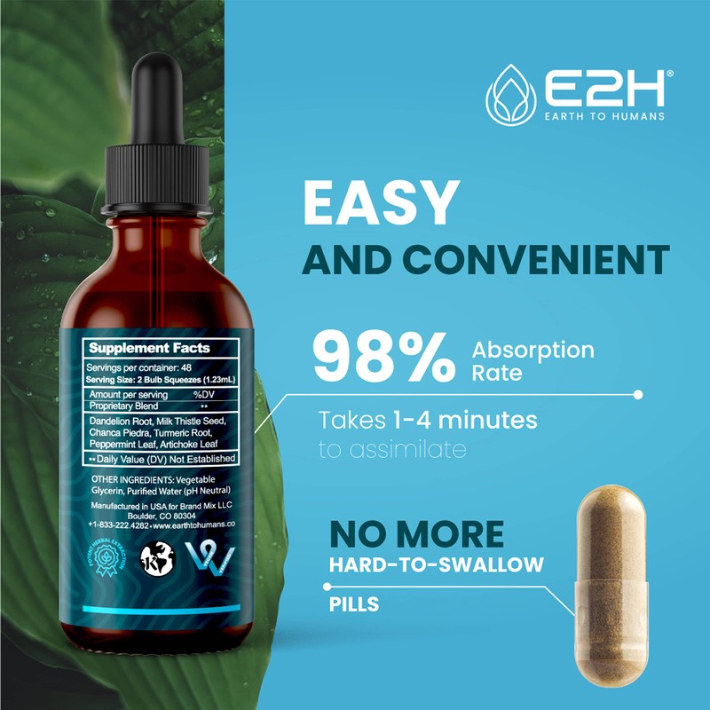 Liver Cleanse Detox & Repair - Herbal Liver Support Milk