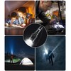Grentay Grey&Black LED Flashlights High Lumens, 4500000LM Tactical Flashlight Rechargeable